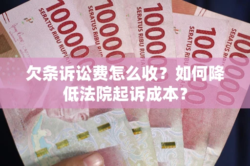 北京欠条诉讼费怎么收？如何降低法院起诉成本？